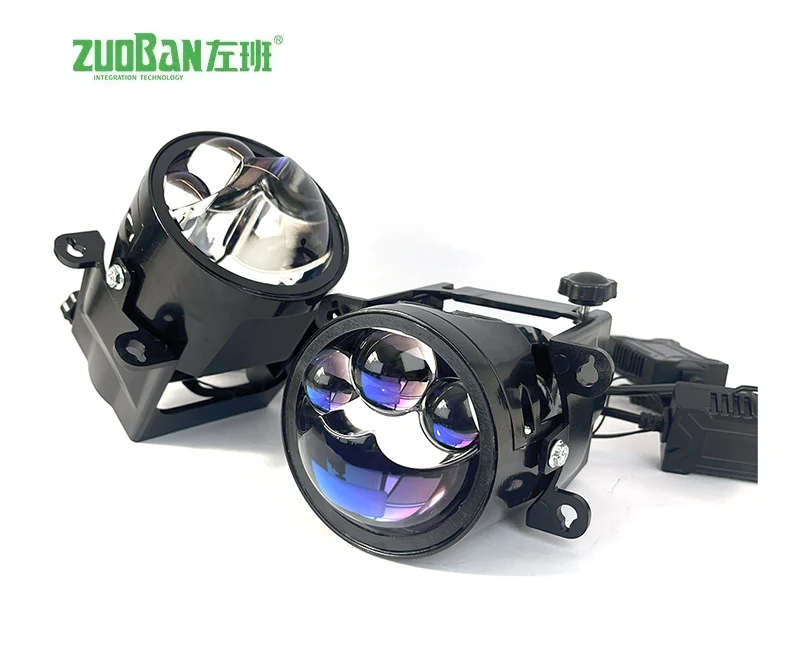 LED meglenke z visoko svetlostjo s tribarvno svetlobo